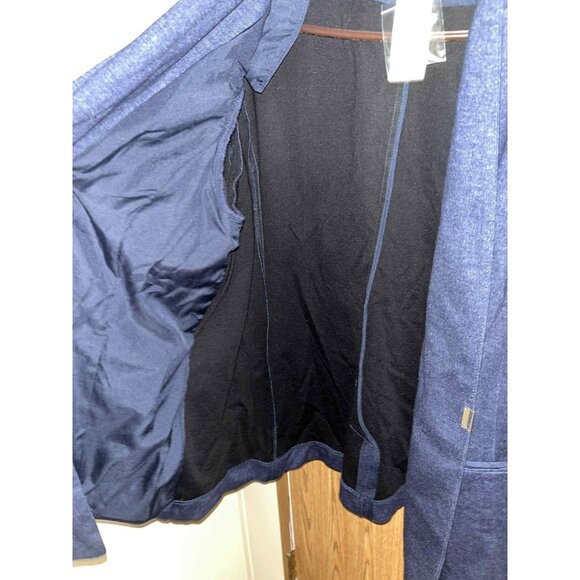 Lane Bryant The Bryant Blue Blazer With Gold Buttons NWT Size 20 Plus Size - Picture 2 of 9